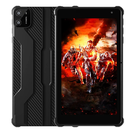 PRITOM Tablet 7" Android 14 Tablets, 8GB RAM(3+5GB Expand) 64GB ROM, A523 Octa-Core Processor, 5G WiFi+WiFi6, Dual Camera,Black - ALPENZO