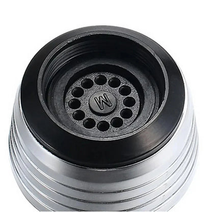 Kitchen Stainless Steel Faucet Sprinkler Water-saving Device Lengthening Rotating Splash Proof Sprinkler Spray Extender Bubbler - ALPENZO