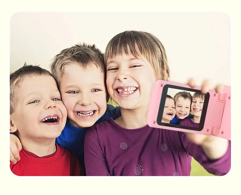 Kids Video Camcorder 1080P 20 MP High Resolution Portable Mini Digital Camera with 2.4 Inch Large Display Screen Birthday Gifts ALPENZO