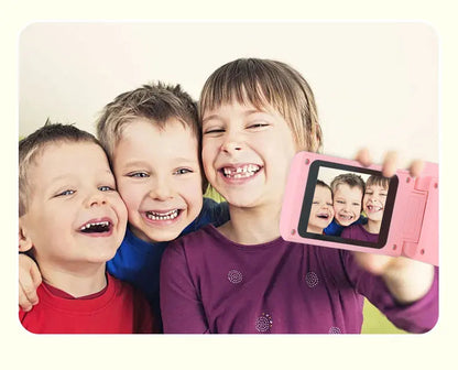 Kids Video Camcorder 1080P 20 MP High Resolution Portable Mini Digital Camera with 2.4 Inch Large Display Screen Birthday Gifts ALPENZO