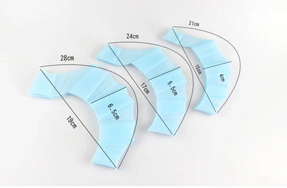 Silicone Swimming Fins Flipper Men Women Child Swim Pool Sport Professional Training Finger Hand Webbed Gloves Paddles Equipment