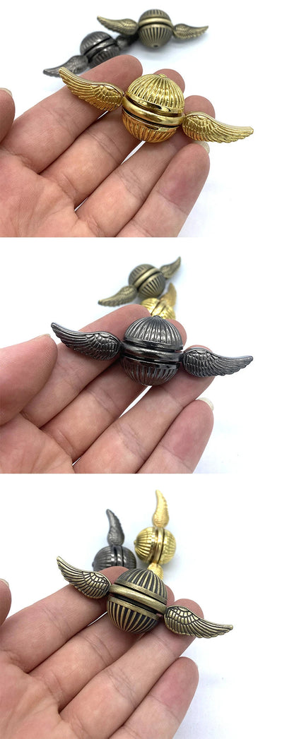 Funny Fidget Spinner Toys Metal Anti Stress Hand Spinner Toys Spinning Gyro Finger Rotation Gyroscope Toy for Kids Adult Gifts ALPENZO