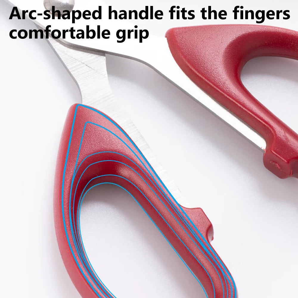 M&G Stationery 160/210mm Scissors Round Tip Scissors Small Medium Large Handmade Paper Scissors Home Office Supplies Red/Black ALPENZO