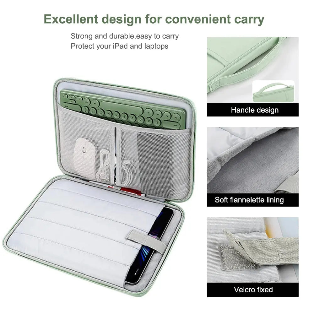 Tablet Sleeve Bag For iPad Pro 12 9 11 13 inch Pouch iPad 10th 9th 8th 7th Generation Air 5 4 3 2021 2022 Waterproof Tablet Bag - ALPENZO