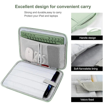 Tablet Sleeve Bag For iPad Pro 12 9 11 13 inch Pouch iPad 10th 9th 8th 7th Generation Air 5 4 3 2021 2022 Waterproof Tablet Bag - ALPENZO