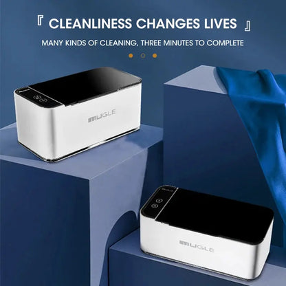 Ultrasonic Cleaner 35W High Frequency Cleaning Jewelry Glasses Watches Multifunctional 500ML Ultrasonic Cleaning Cleaning Bath - ALPENZO