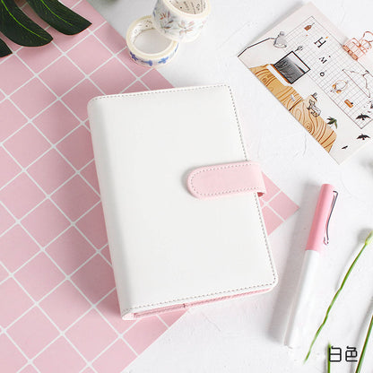 New Vintage Refillable Notebook File Folder Notepad Cover Leather Ring Binder Office Supplies ALPENZO
