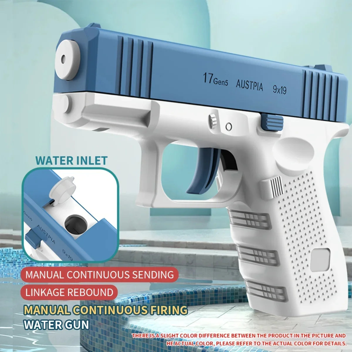 Water Gun Toys Bursts Children's High-pressure Strong Charging Energy Water Automatic Water Spray Children's Toy Guns ALPENZO