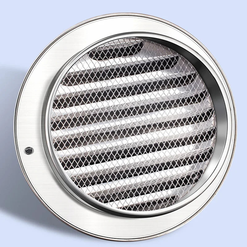 Stainless Steel Wall Ceiling Air Vent Ducting Ventilation Exhaust Grille Cover Waterproof Outlet Heating Cooling Vents Cap - ALPENZO