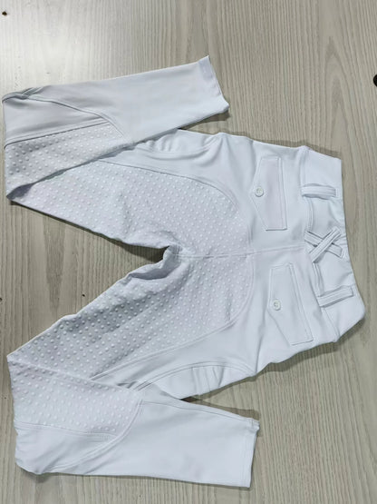 Professional horse riding pants silicone anti-slip quick-dry tight-fitting cycling sports pants for equestrian exams