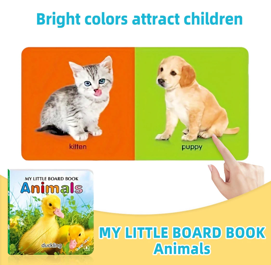 0-2 Years English Children Cognitive Books Children's Enlightenment Books Children's Early Education Books Gifts ALPENZO