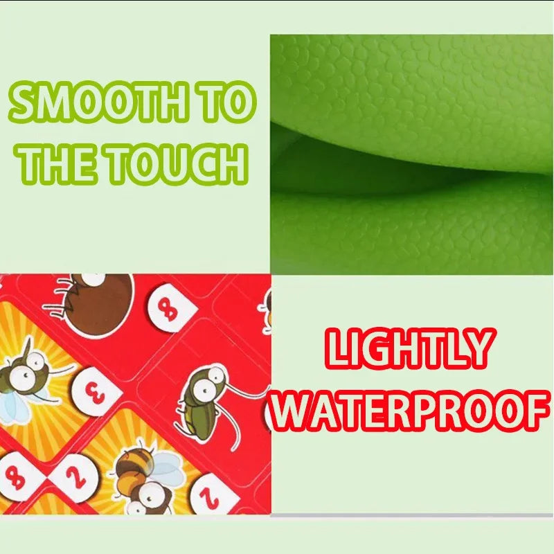 Frog Lizard Mask Wagging Tongue Lick Cards Board Games for Children Family Party Toys Antistress Funny Desktop Puzzle Game Toys ALPENZO