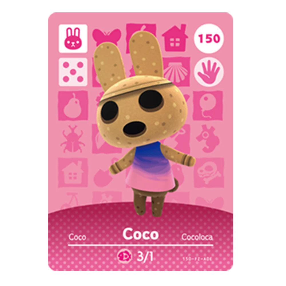 Various Amiibo Card Hot Game Animal Crossing: New Horizons Various cute roles NS Switch 3DS Game Set fun Collect Mini NFC Cards ALPENZO