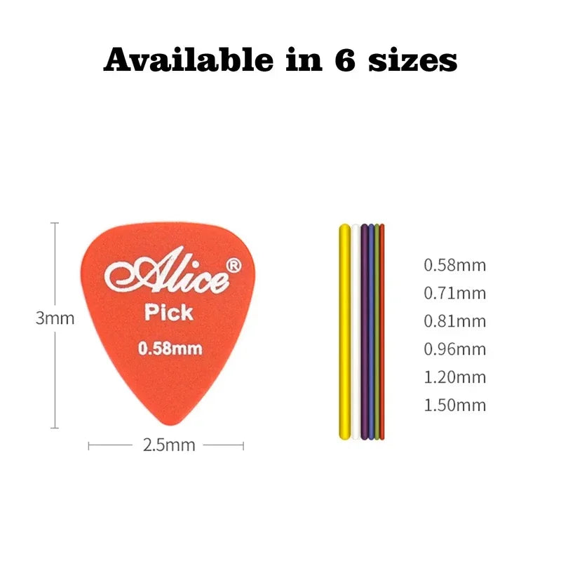 Multicolor Guitar Picks 10/50/100 Pieces Mixed ABS Premium Plastic Guitar Picks for Acoustic Electric Guitars Bass Or Ukulele