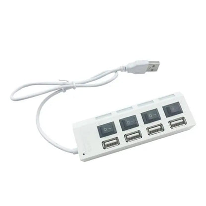 USB Hub Hub USB Adapter Multi Ports Use Power Adapter Extensor USB 2.0 PC Computer Accessories Switch USB For Laptop - ALPENZO