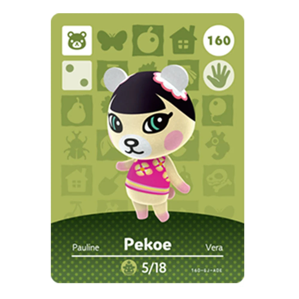 Various Amiibo Card Hot Game Animal Crossing: New Horizons Various cute roles NS Switch 3DS Game Set fun Collect Mini NFC Cards ALPENZO