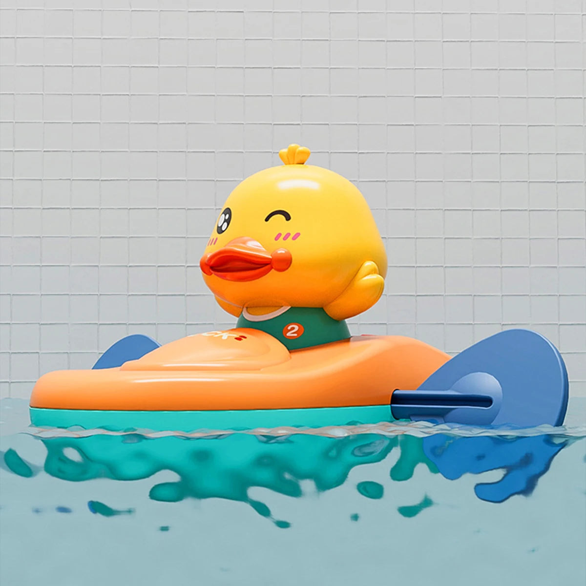 Baby Bath Toy, Bathing Cute Ducks, piglets cows Swimming Water Spraying Clouds Shower Bath Toy For Kids Water Playing Toy ALPENZO