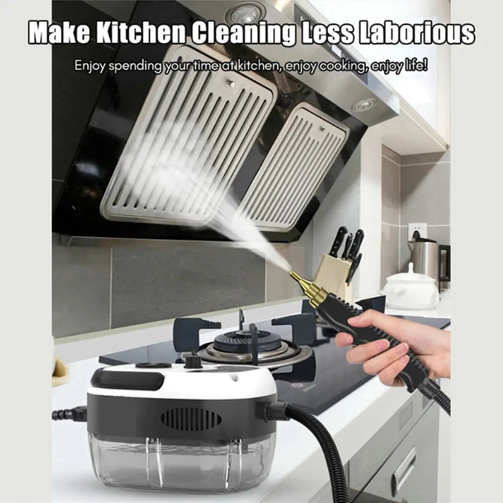 Steam Cleaner High Temperature Sterilization Car Steaming Cleaner Air Conditioning Kitchen Hood Home  110V US Plug /220V EU Plug - ALPENZO