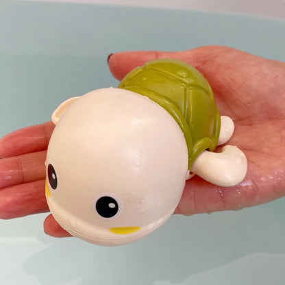 Baby Bath Toys Bathing Cute Swimming Turtle Whale Pool Beach Classic Chain Clockwork Water Toy For Kids Water Playing Toys ALPENZO