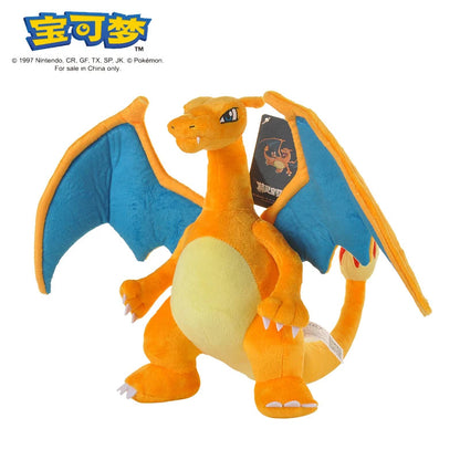 POKEMON Original Plush Toy Gengar Pikachu Charizard Genuine Plush Doll Soft Kawaii Cute Cartoon Piplup Toys for Kids Gift ALPENZO