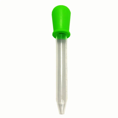 5PCS 5ml Small Silicone Plastic Pipette Dropper Feeding Medicine Liquid Eye Ear Pipette Dropper Lab Experiment Toys Gift ALPENZO