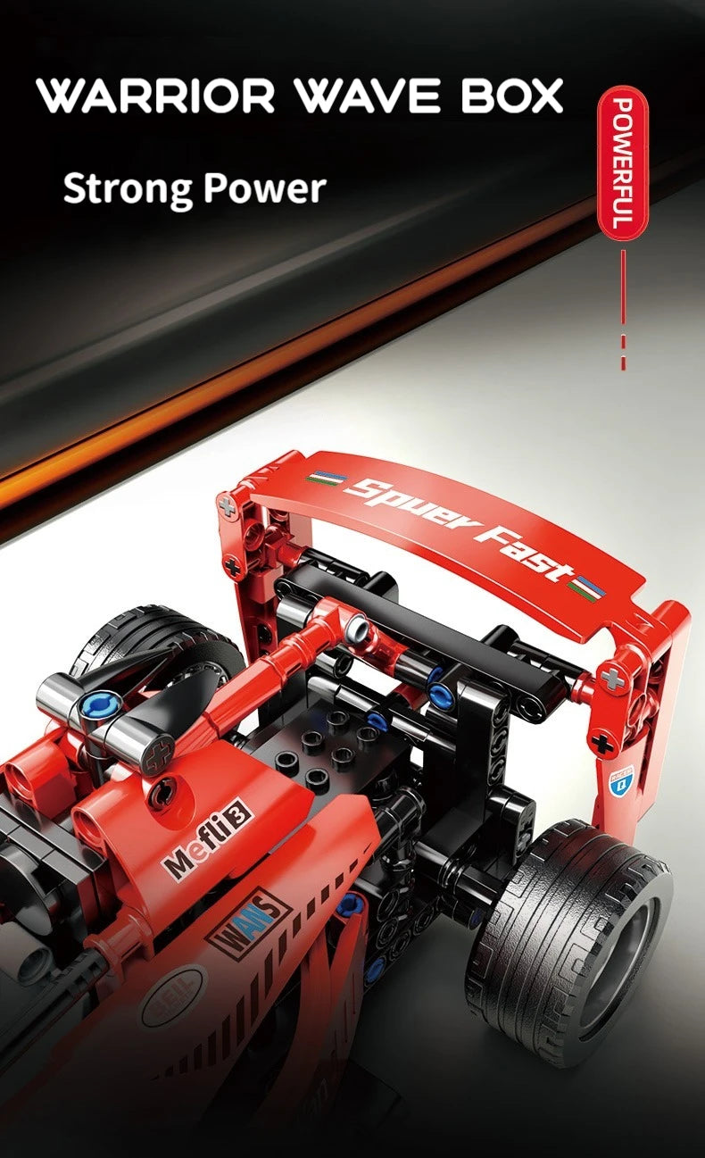 ToylinX F1 RC Race Cars Building Sets MOC Remote Control Car Building Blocks Cool Collectible Model Car Kits Building Toys ALPENZO