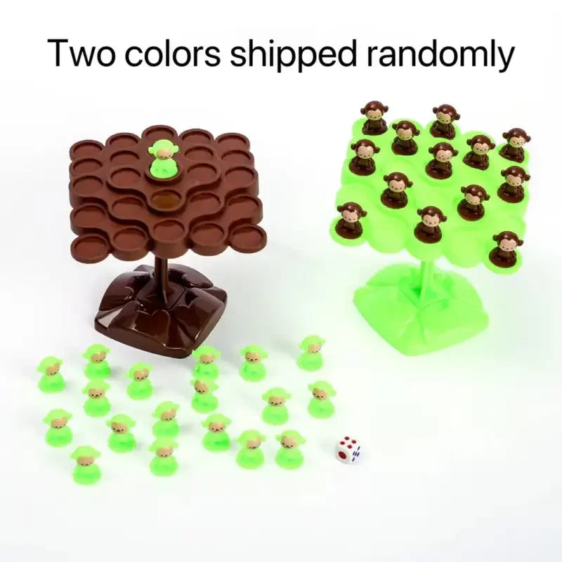 Monkey Balance Tree Focus Balance Training Children's Toys Folding Music Series Parent Child Interactive Board Game ALPENZO