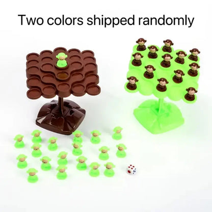 Monkey Balance Tree Focus Balance Training Children's Toys Folding Music Series Parent Child Interactive Board Game ALPENZO