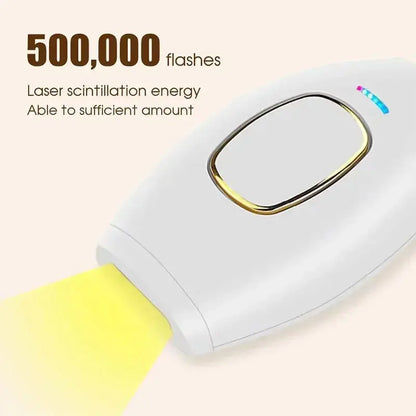 IPL Laser Hair Remover Intense Pulsed Light 500000 Pulses Permanent Laser Hair Remover Women's Painless Hair Removal Home Device - ALPENZO