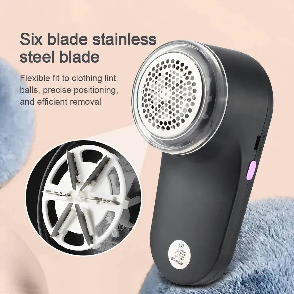 Small Home Clothes Shaving Machine Rechargeable Hair Ball Trimmer Pill Removal Intelligent Digital Display Lints Shaver Trimmer - ALPENZO