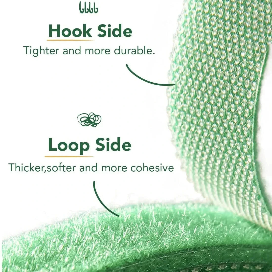 5M Nylon Plant Bandage Tie Reusable Plant Hook Loop Ties Green Fastener Tape Bamboo Cane Wrap Support Home Garden Accessories - ALPENZO