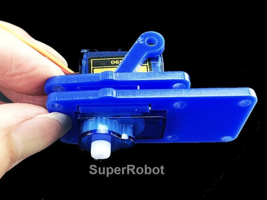 SG90 MG90S 4 Dof Unassembly Acrylic Mechanical Robot Manipulator Claw Kit For Arduino Robot Arm STEAM Kit Programming Robot Arm ALPENZO