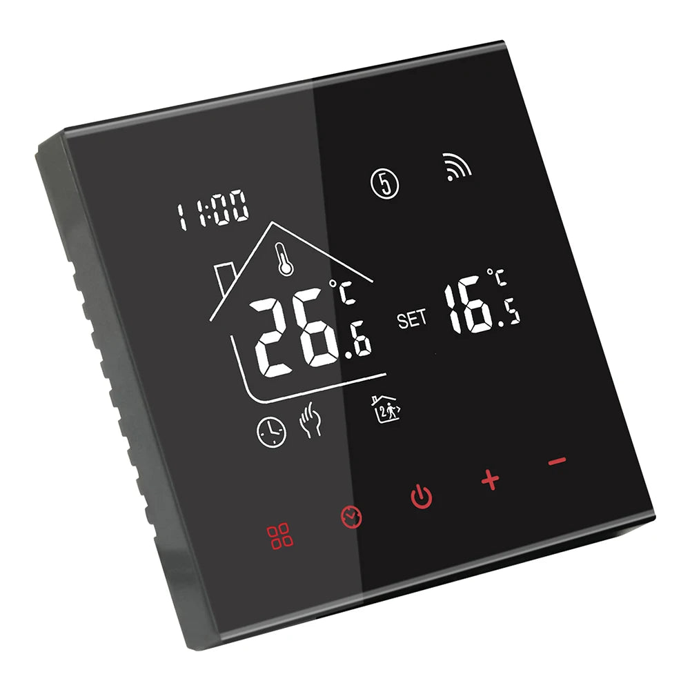 MINCO HEAT M4A Warm Floor Thermostat Tuya WiFi 3A 16A Electric/Gas Boiler/Water Heating Temperature Controller 1PC - ALPENZO