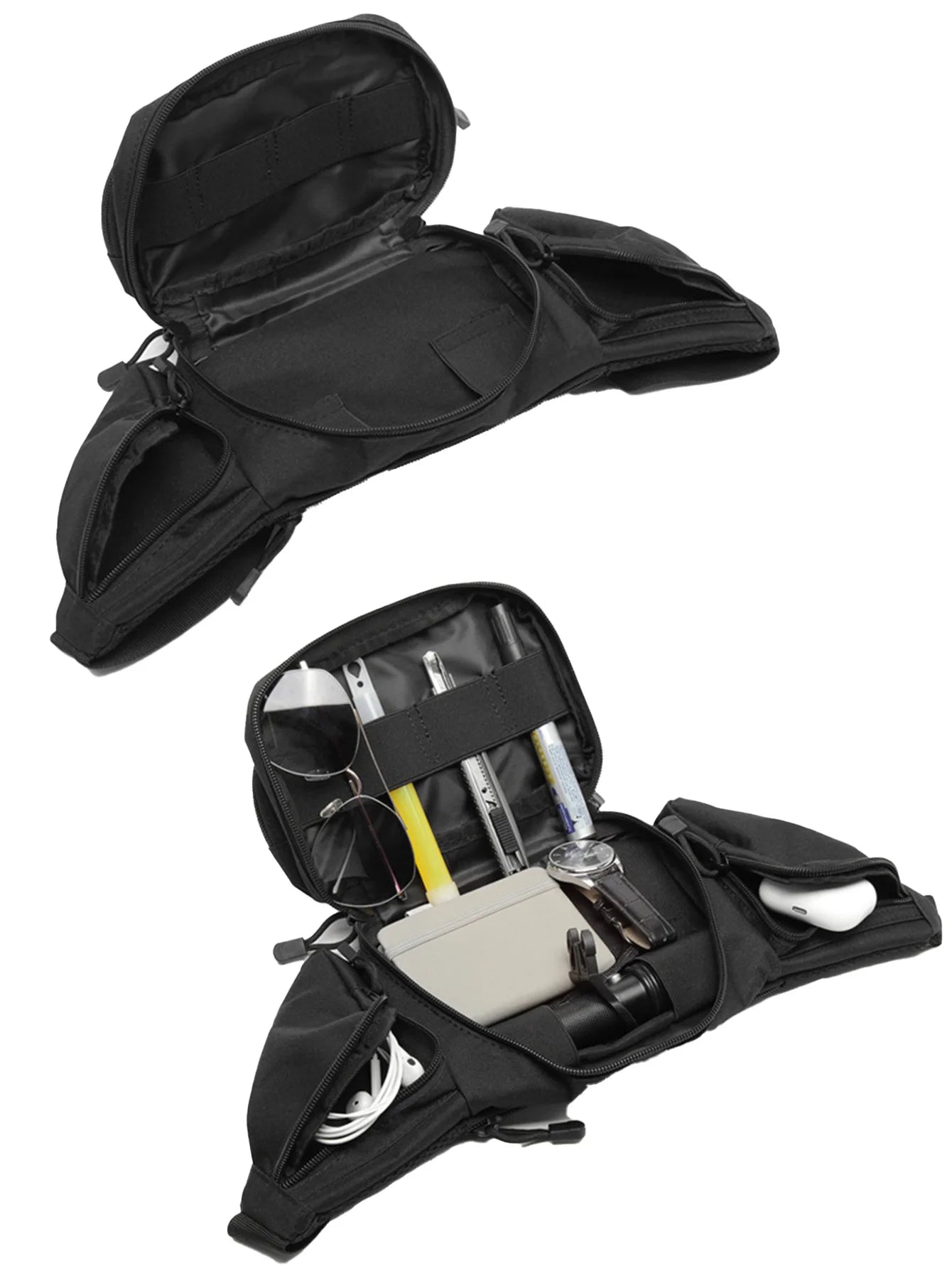 OPHIDIAN Multifunctional waist bag Outdoor cycling storage bag Portable invisible waist hanging gun bag accessory bag