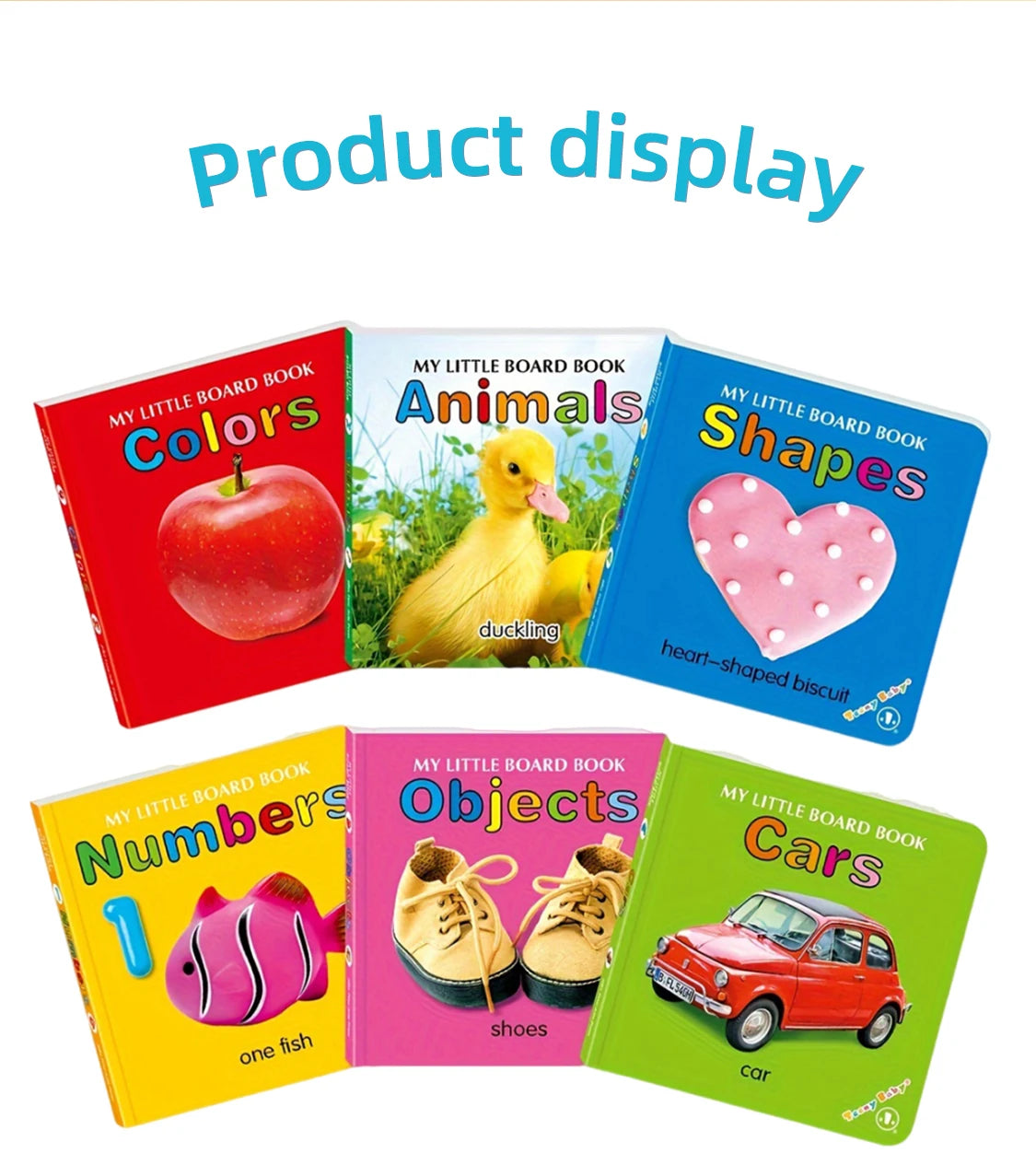 0-2 Years English Children Cognitive Books Children's Enlightenment Books Children's Early Education Books Gifts ALPENZO