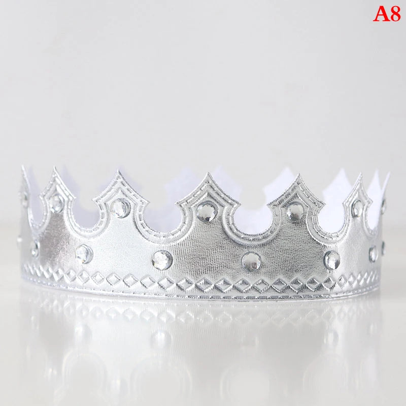 Birthday Crown Hats Girl Queen Hat Boys King Kids Adult Party Hats Party Decorations Crown Supplies ALPENZO