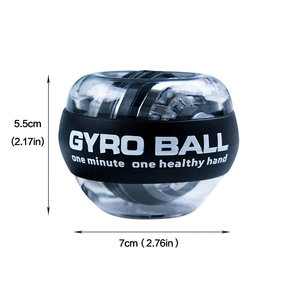 Powerball Wrist Trainer Ball Wrist Strengthener Gyro Self-Starting Forearm Trainer Gyro Ball for Strengthening Muscles