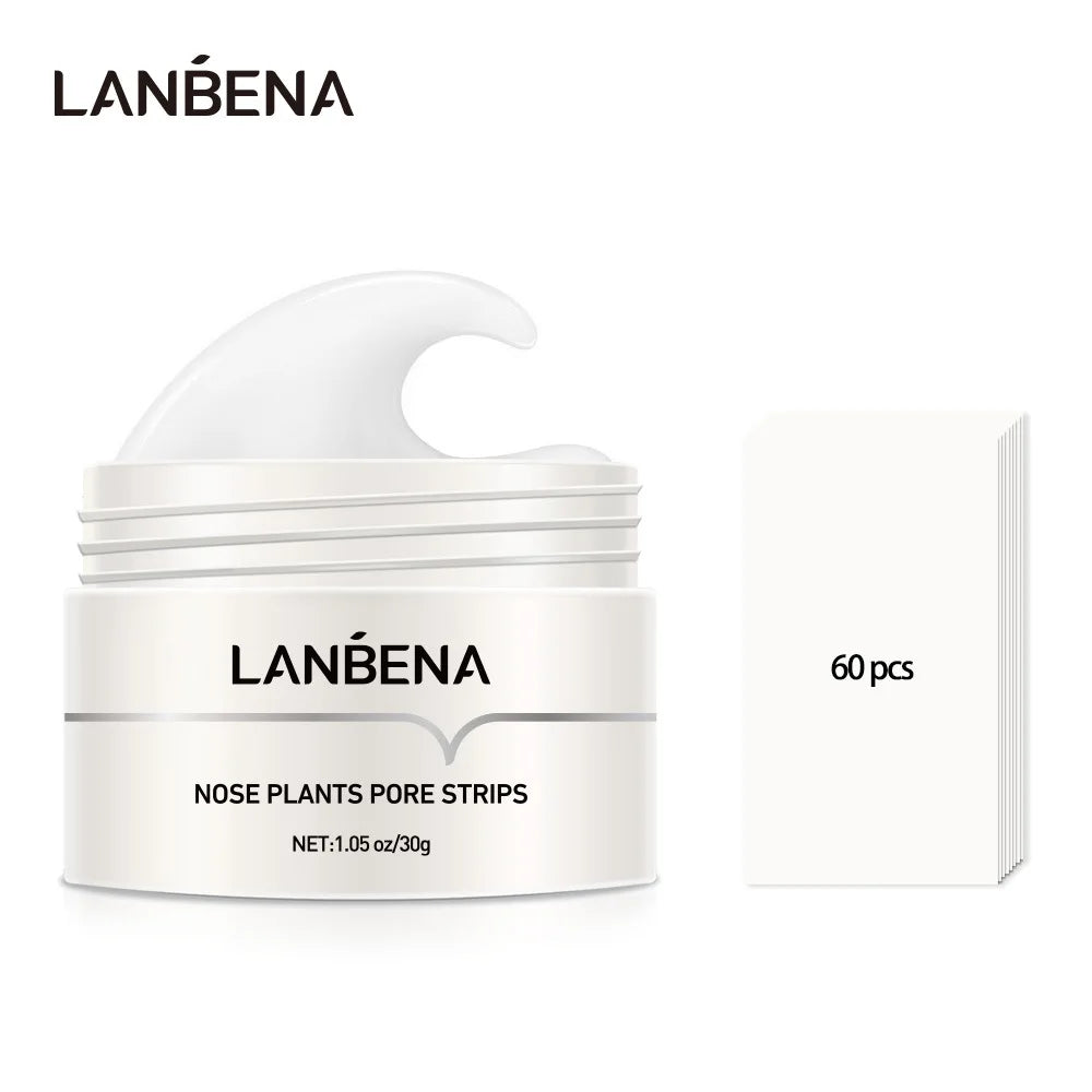 LANBENA Shrink Pore Essence 15ml Blackhead Nasal Black Mask Peeling Acne Treatment Face Serum Moisturizing Firming Skin Care ALPENZO