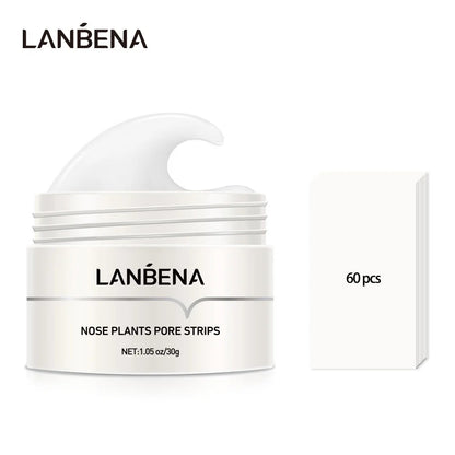 LANBENA Shrink Pore Essence 15ml Blackhead Nasal Black Mask Peeling Acne Treatment Face Serum Moisturizing Firming Skin Care ALPENZO