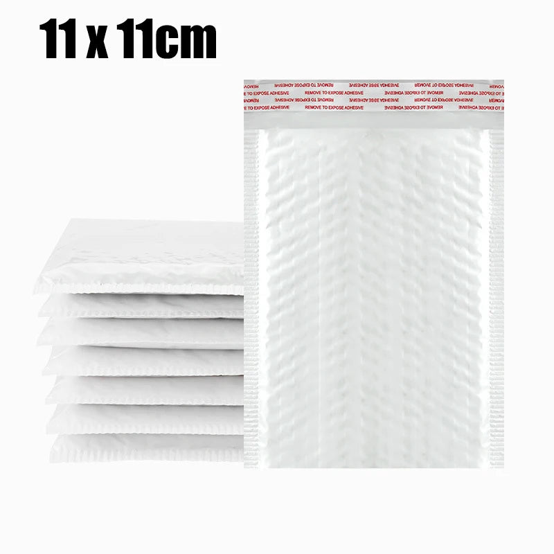 10-50Pcs Bubble Envelopes White Foam Shipping Bags Poly Bubble Mailers Pad Self Seal Packing Bags 11cm 15cm 23cm Wholesale ALPENZO
