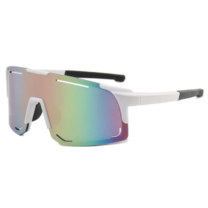 New Bicycle Sunglasses UV Protective Windshield Glass Men's and Women's Wear Lenses Road Cycling Sports Glasses Outdoor Glasses