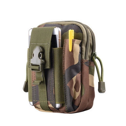 Molle Bag Waist Bag Camouflage Waterproof Nylon Multifunctional Casual Men Waist Bag Men Small Bag Phone Case
