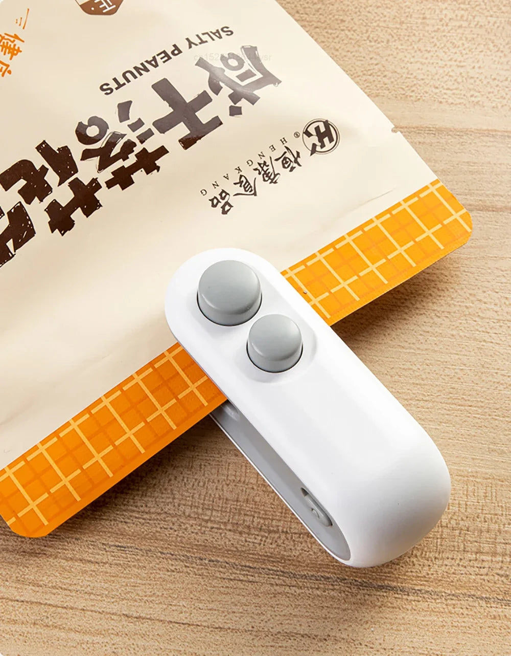 Heat Sealer For Snacks Portable Sealer Mini Heat Bag Sealing Machine Food Packaging Heat Sealer Household Moisture-Proof Tool - ALPENZO