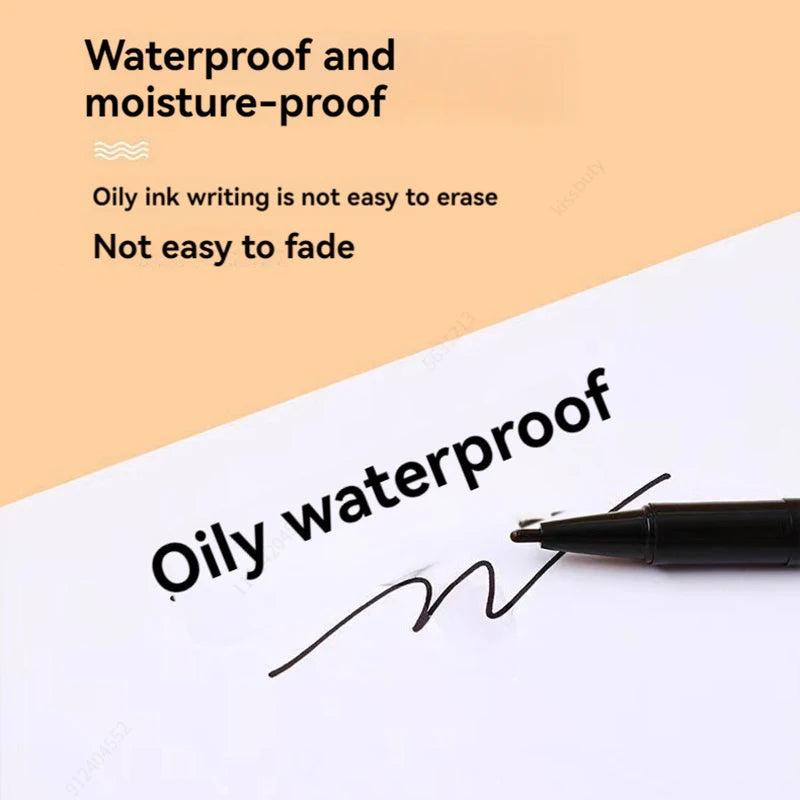 10 PCS Permanent Markers Pens Manga Waterproof Double Sided Colored Oily Ink Sketch Painting Art School Supplies Stationery ALPENZO
