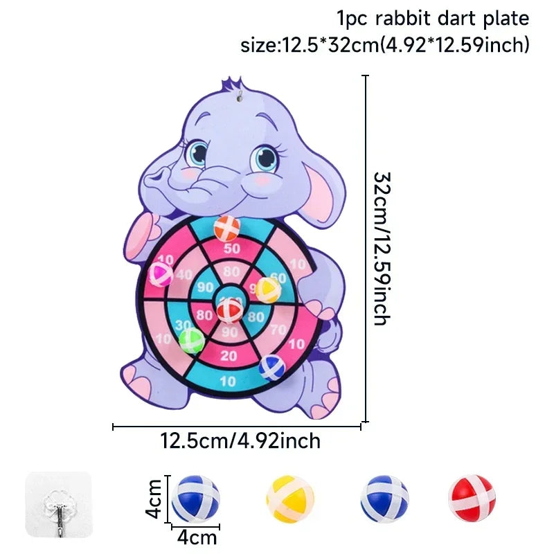 Jungle Animal Dart Plate Board Panda Safari Birthday Party Favors Kids Baby Shower Party Decoration Guest Children Toys Gifts - ALPENZO