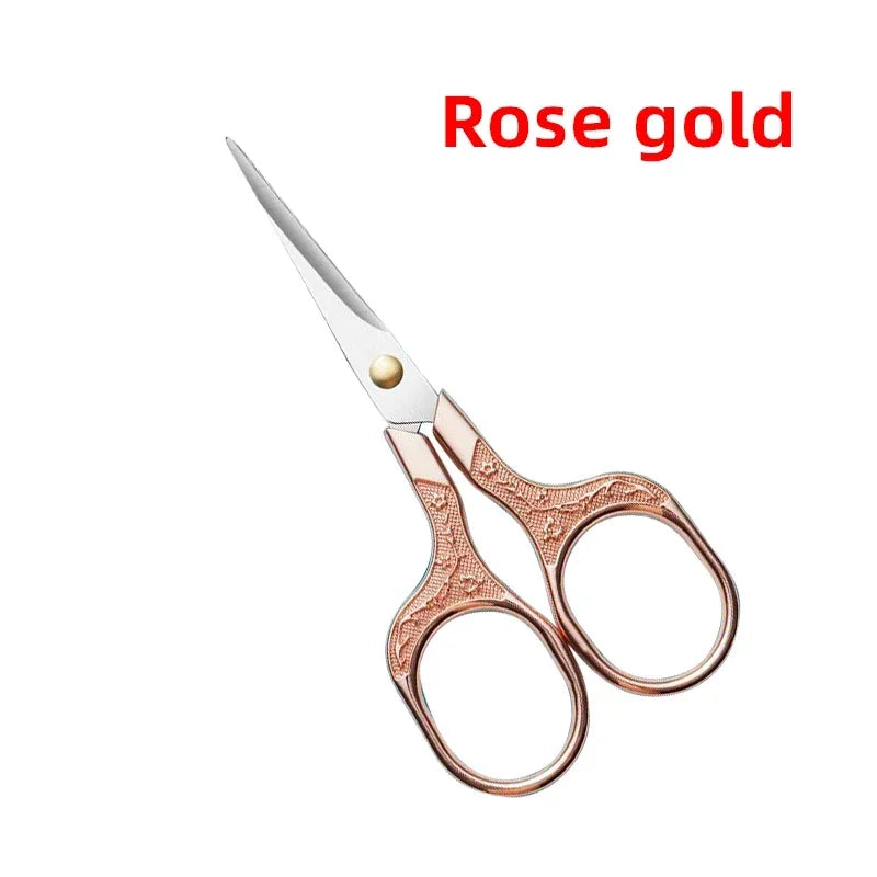 Stainless Steel Scissor Fabric Thread Sewing Scissor Colorful Handicraft Household Embroidery Sewing Shears Embroidery Scissors - ALPENZO