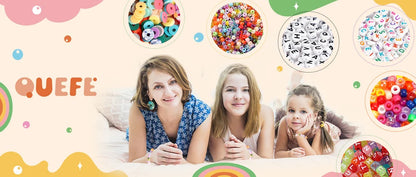 500pcs DIY Handmade Beaded Children's Toy Creative Loose Spacer Beads Crafts Making Bracelet Necklace Jewelry Kit Girl Toy Gift ALPENZO