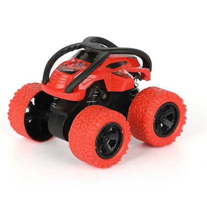 Inertial Off-Road Vehicle Toy Super Fall Resistant Climbing Car Model Car Children's Four-Wheel Drive Toy 360 Degree Rotation ALPENZO