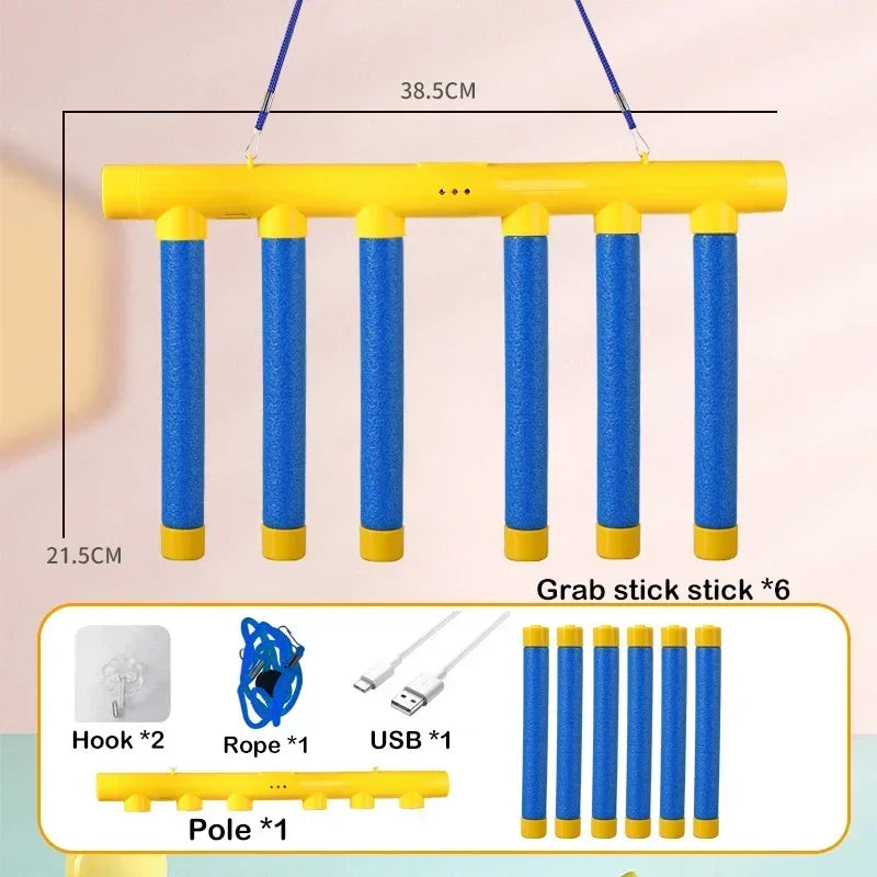 Challenge Falling Sticks Game Kids Stick Catching Toy Training Reaction Ability Educational Parent-Child Interactive Toy Sports ALPENZO