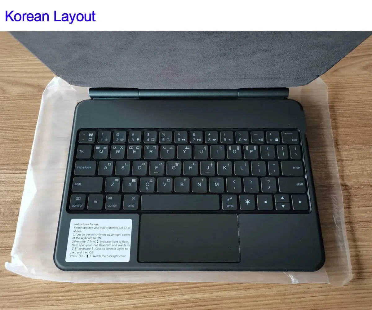 Magic Keyboard for iPad Pro 11 12.9 Air 4 Air 5 for iPad 10th Generation Pro 12.9 6th 5th 4th 3rd Gen Smart Cover Magnetic Case - ALPENZO